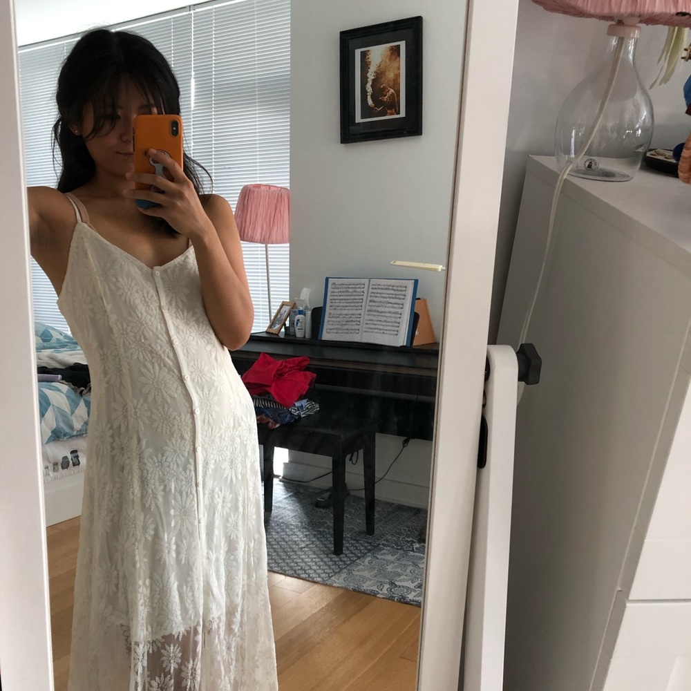 White dreamy maxi